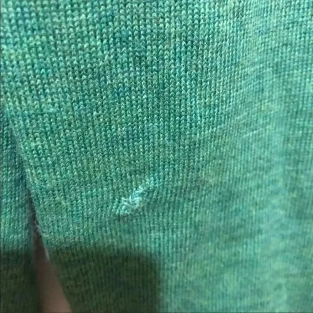 Express green merino wool sweater - Picture 6 of 7